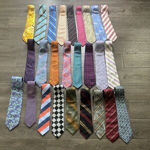 (63) Assorted Men's Ties Collection